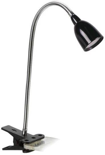 Stolní lampa Solight stolní lampička černá clip