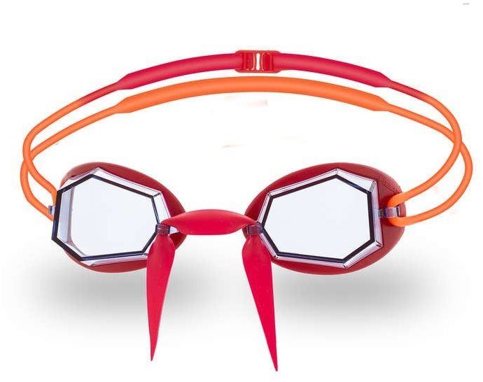 Plavecké brýle Head Diamond, červená/oranžová