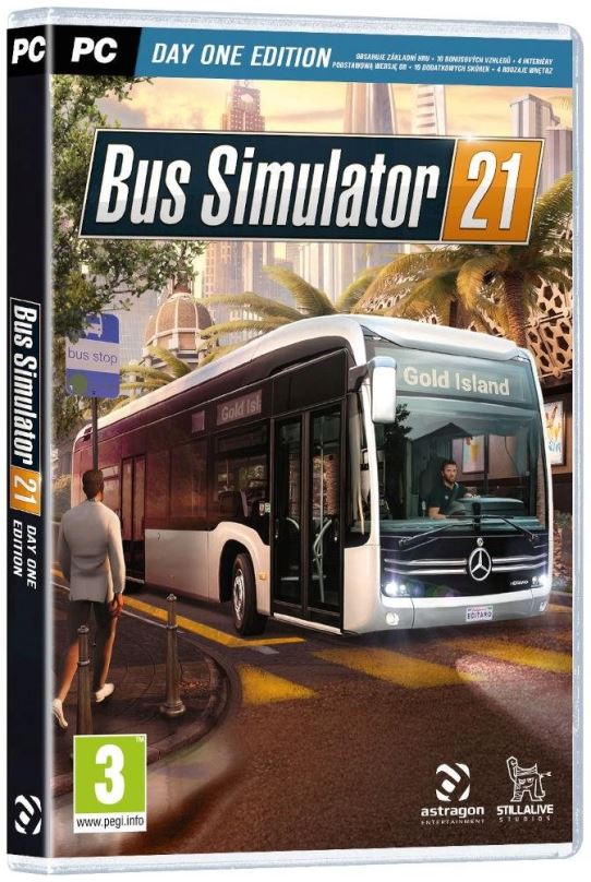 Hra na PC Bus Simulator 21 - Day One Edition