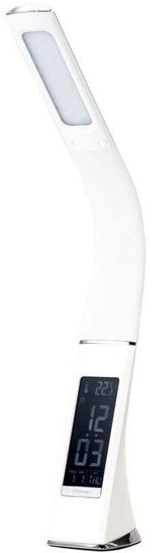 Stolní lampa IMMAX stolní lampička LEATHER WHITE