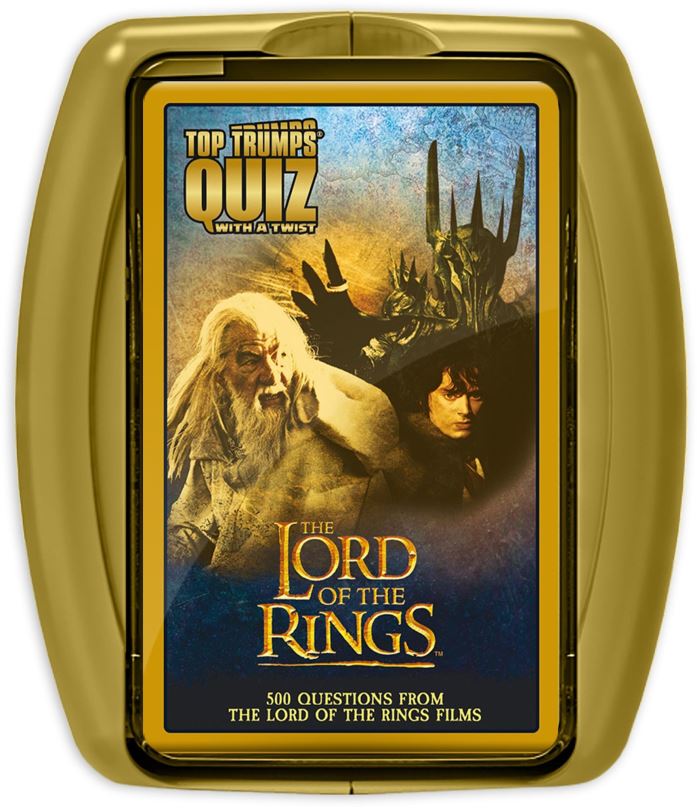 Karetní hra Quiz Lord of the Rings ver. CZ