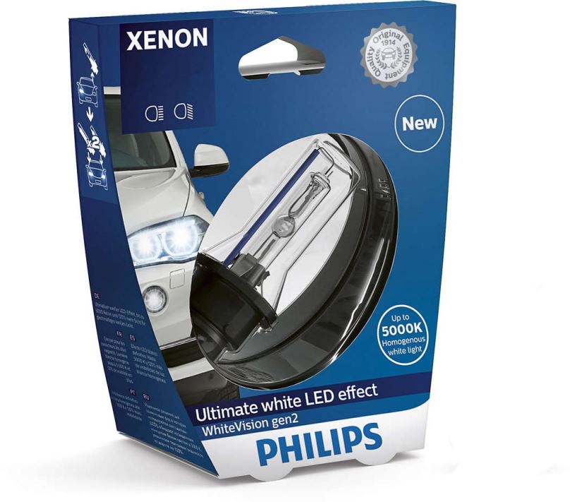 Xenonová výbojka PHILIPS Xenon WhiteVision D3S 1 ks