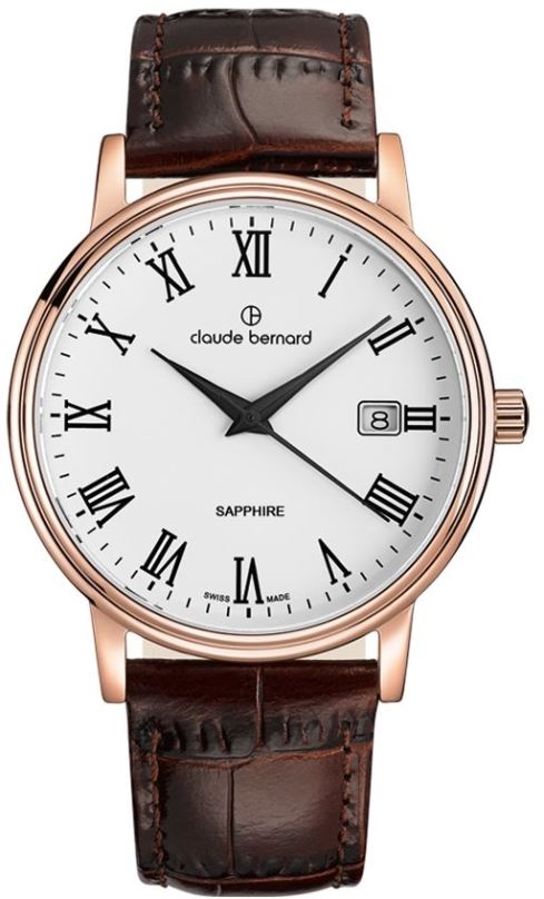 Pánské hodinky CLAUDE BERNARD Classic 53009 37R BR