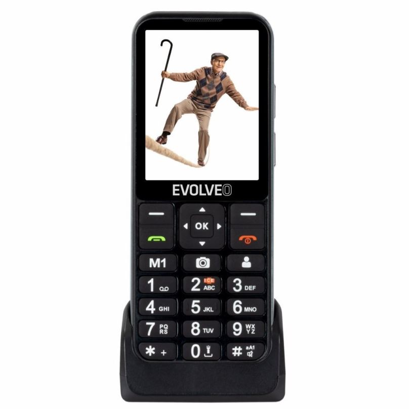 Mobilní telefon EVOLVEO EasyPhone LT černá