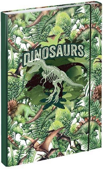 Školní desky BAAGL Desky na školní sešity A4 Dinosaurus