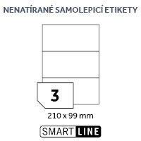 Etikety SmartLine EL/MF-3L210X99 (formát A4, 3x etiketa 210x99)