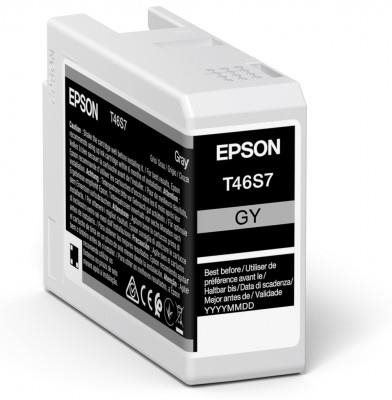Cartridge Epson Singlepack Gray T46S7 UltraChrome Pro 10 ink 25ml