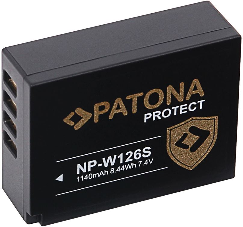 Baterie pro fotoaparát PATONA pro Fuji NP-W126S 1140mAh Li-Ion Protect