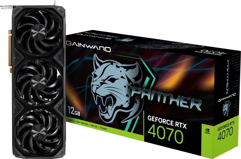 Grafická karta GAINWARD GeForce RTX 4070 Panther 12GB