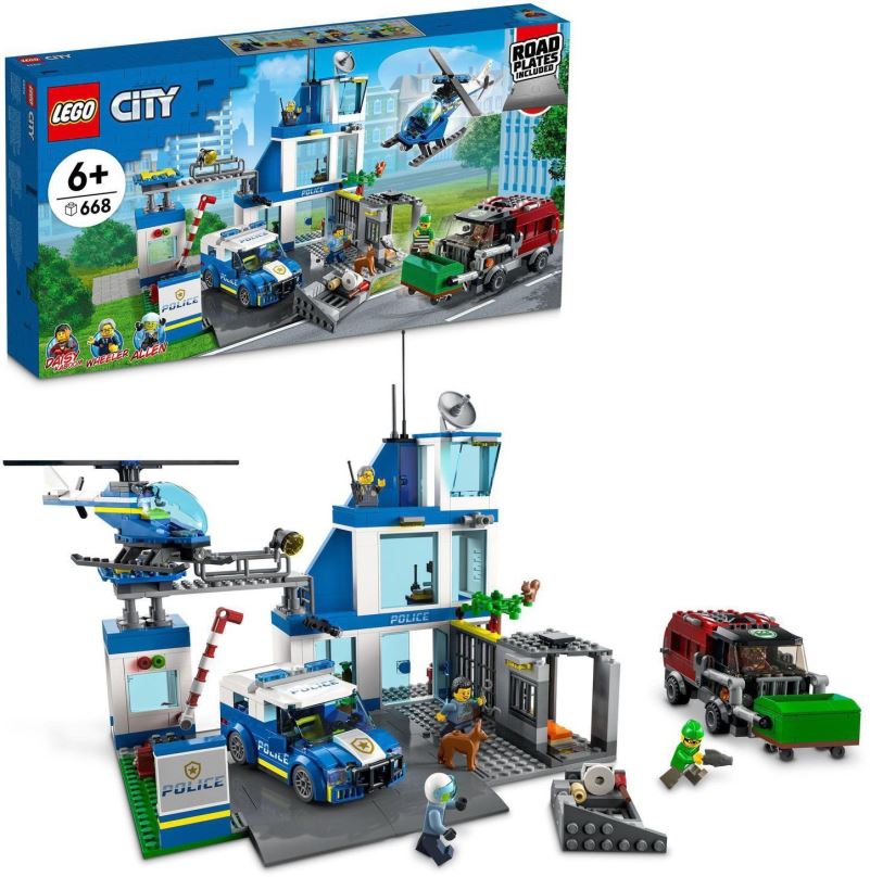 LEGO stavebnice LEGO® City 60316  Policejní stanice