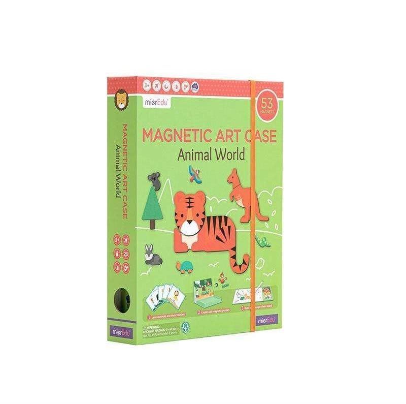 Vzdělávací hračka MierEdu Magnetický kufřík - zvířátka