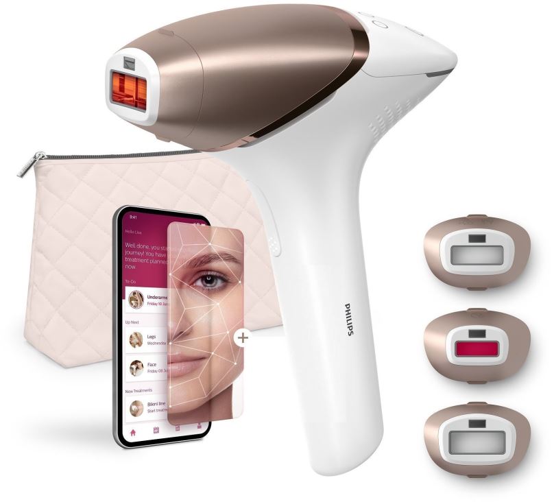 IPL epilátor Philips Lumea Series 9900 SkinAI IPL BRI973/00