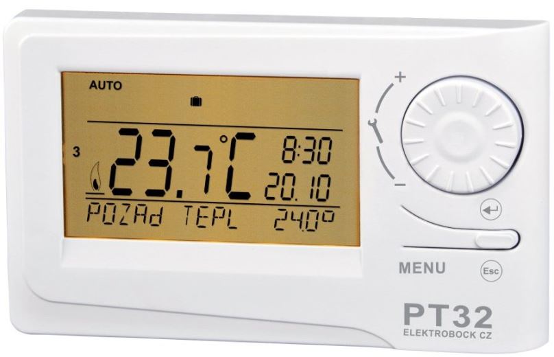 Chytrý termostat Elektrobock PT32