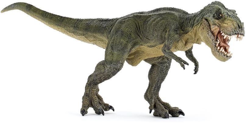 Figurka PAPO Tyrannosaurus REX zelený běžící