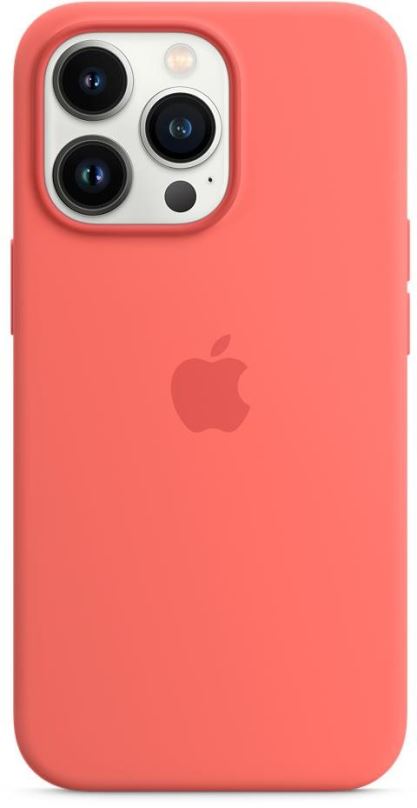 Kryt na mobil Apple iPhone 13 Pro Silikonový kryt s MagSafe pomelově růžový