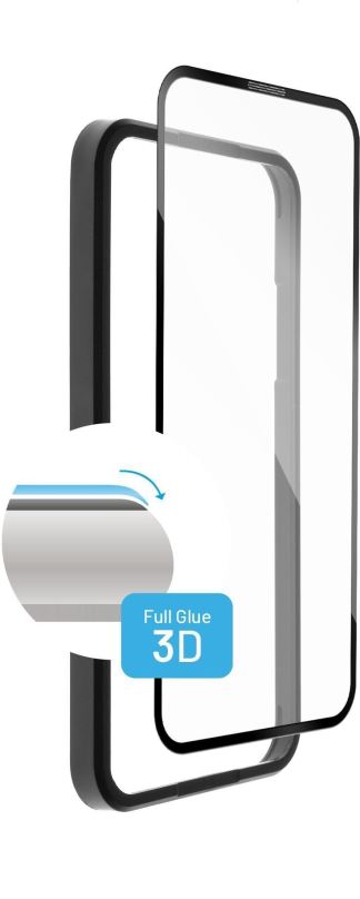 Ochranné sklo FIXED 3D FullGlueCover s aplikátorem pro Apple iPhone 13 Pro Max černé