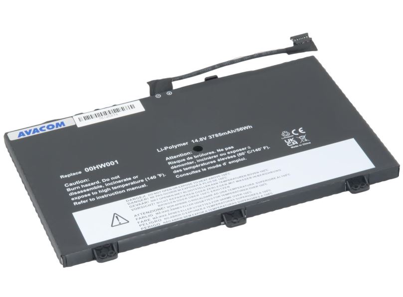 Baterie pro notebook Avacom pro Lenovo ThinkPad S3 Yoga 14 Series Li-Pol 14,8V 3785mAh 56Wh