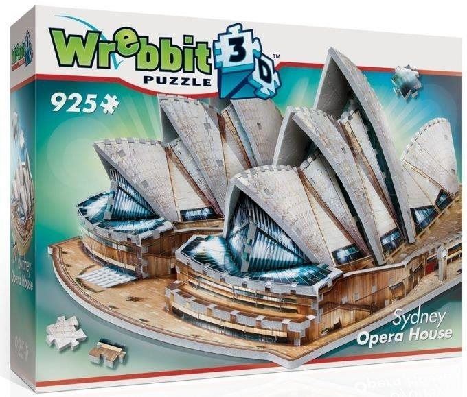 3D puzzle Wrebbit 3D puzzle Opera v Sydney 925 dílků