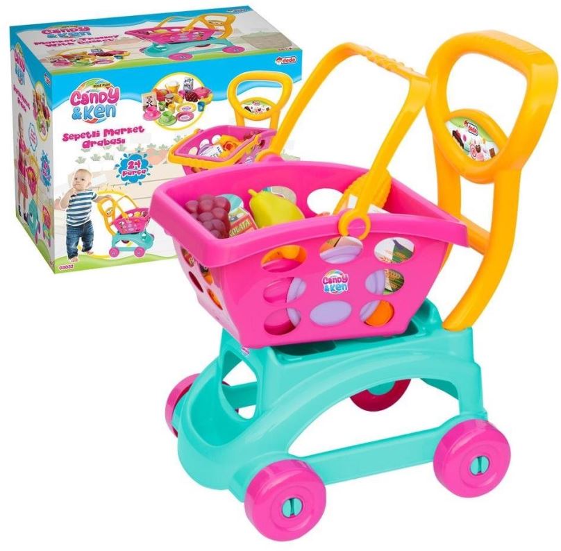 Dětský nákupní košík Dětský vozík