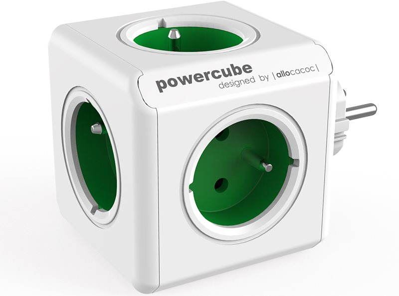 Zásuvka PowerCube Original zelená