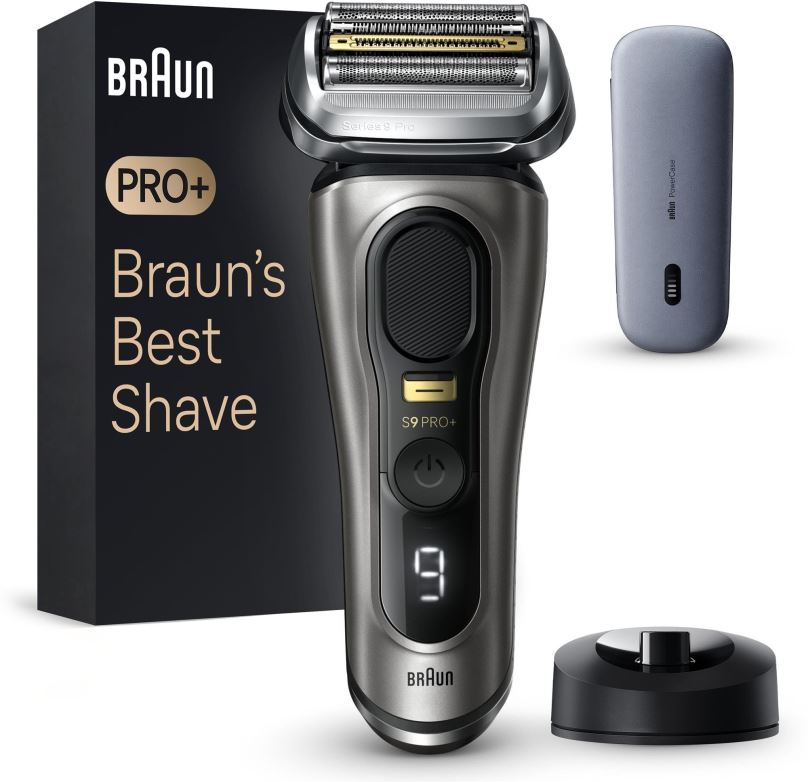Holicí strojek Braun Series 9 PRO+ Wet & Dry + zastřihovač Braun Series 7 HC7390