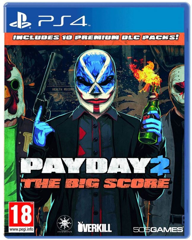 Hra na konzoli Payday 2 The Big Score - PS4