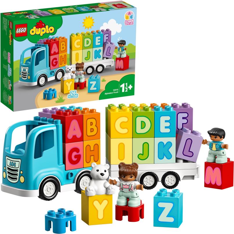 LEGO stavebnice LEGO® DUPLO® 10915 Náklaďák s abecedou