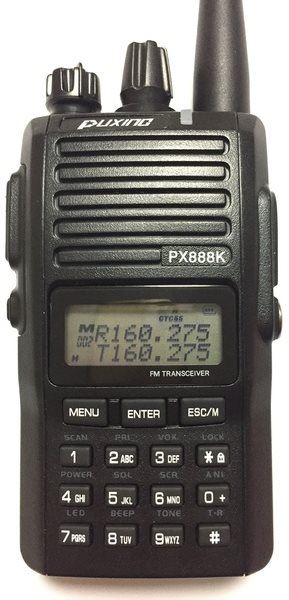 Radiostanice Puxing radiostanice PX-888K dualband