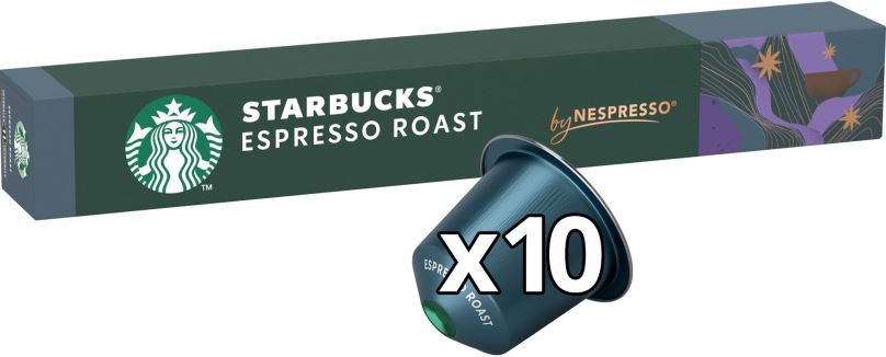 Kávové kapsle Starbucks by Nespresso Espresso Roast 10ks