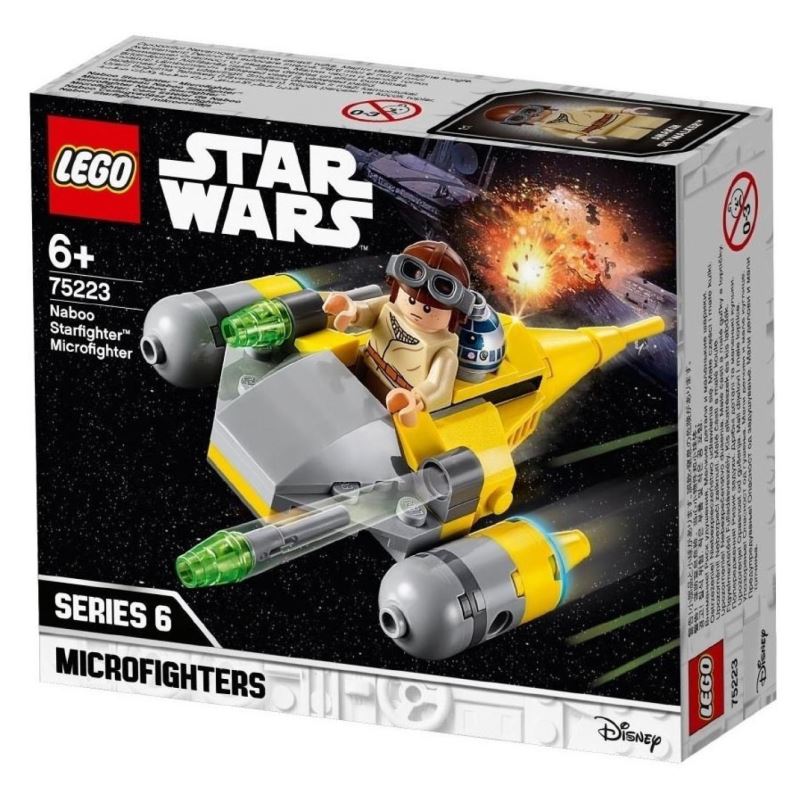 Stavebnice LEGO Star Wars 75223 Mikrostíhačka Starfighter Naboo