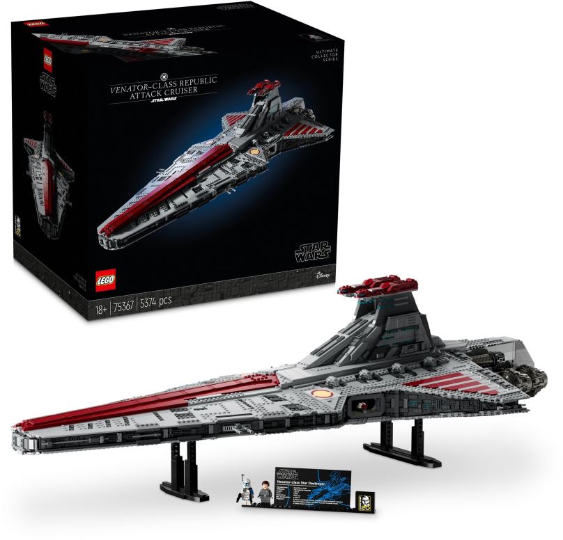 LEGO stavebnice LEGO® Star Wars™ 75367 Útočný křižník Republiky třídy Venator