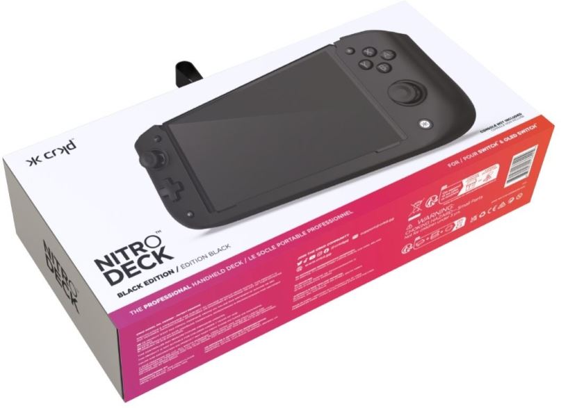 Gamepad Nitro Deck Black Edition - Nintendo Switch