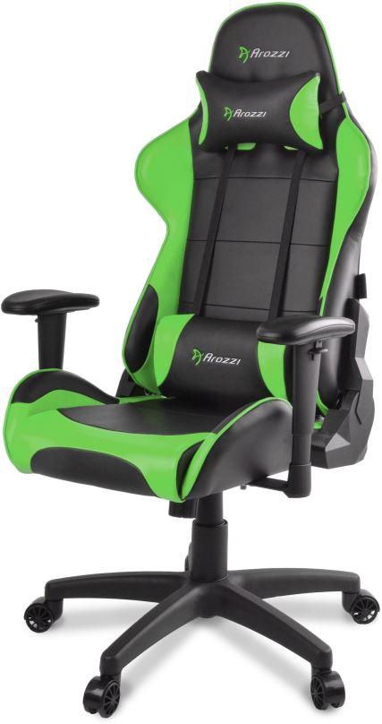 Herní židle AROZZI Verona V2 černo/zelená