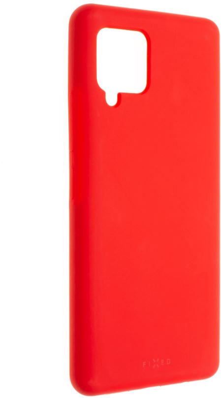 Kryt na mobil FIXED Flow Liquid Silicon case pro Samsung Galaxy A42 5G/M42 5G červený