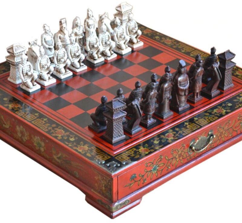 Desková hra Gaira šachy Terracottova armáda 43 x 43 cm
