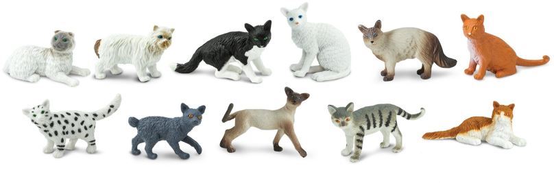 Vzdělávací sada Safari Ltd. Tuba - Domácí kočky