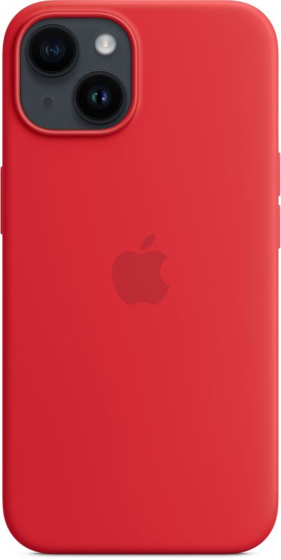 Kryt na mobil Apple iPhone 14 Silikonový kryt s MagSafe (PRODUCT)RED
