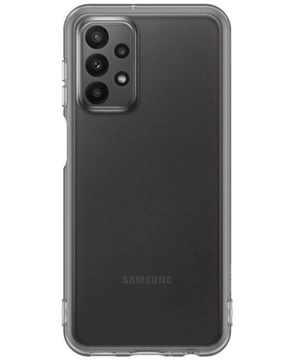 Kryt na mobil Samsung Galaxy A23 5G Poloprůhledný zadní kryt černá