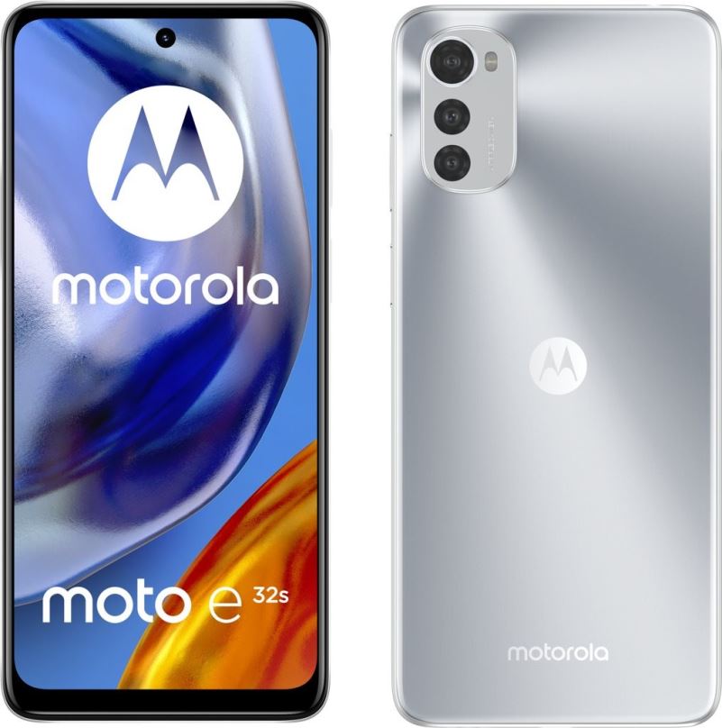 Mobilní telefon Motorola Moto E32s 4/64GB stříbrná