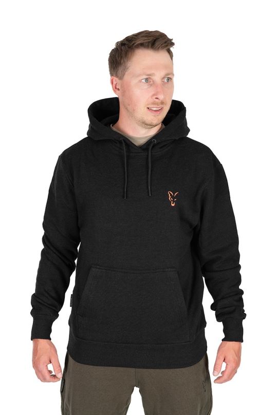 FOX Mikina Collection Black/Orange Hoody S