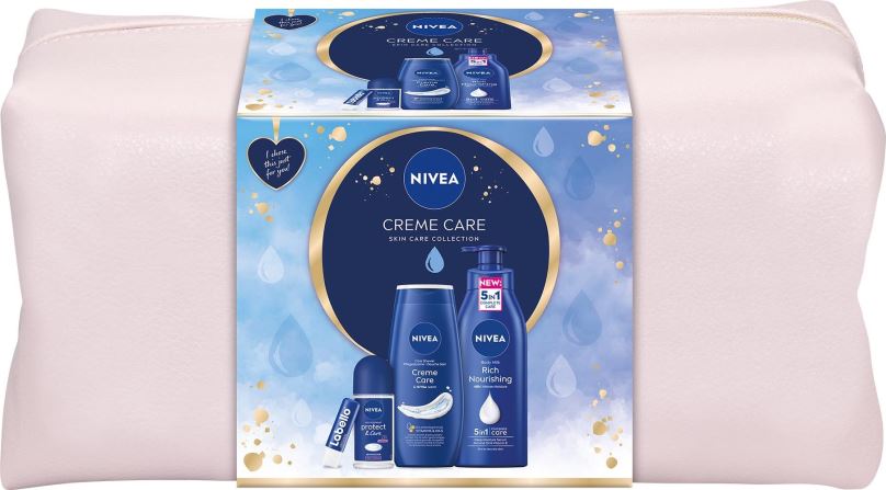 Dárková kosmetická sada NIVEA Creme Care Bag Set 755 ml