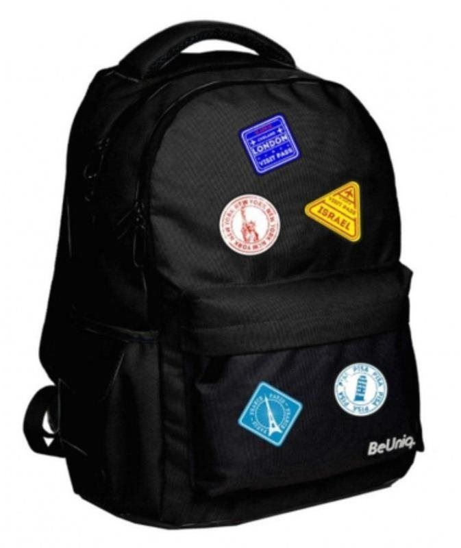 Školní batoh PASO Travel, Černý