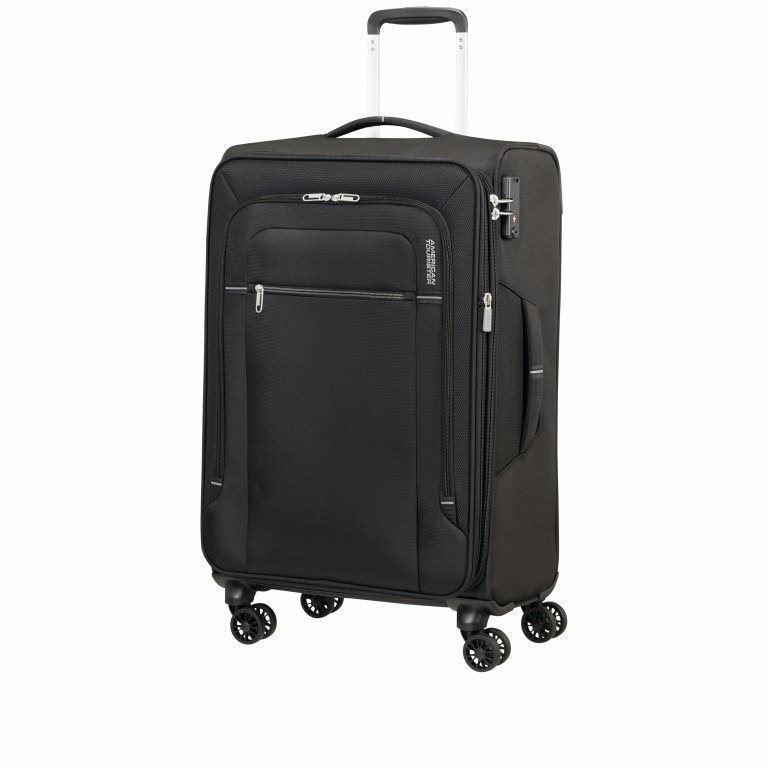 Cestovní kufr American Tourister Crosstrack Spinner 67/24 EXP Black/Grey