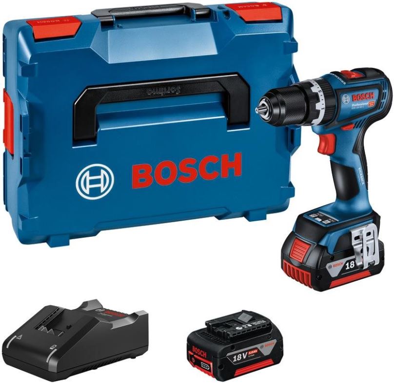 Akumulátorový šroubovák BOSCH Professional GTB 185-LI 18V2x2Ah 0.601.9K7.022