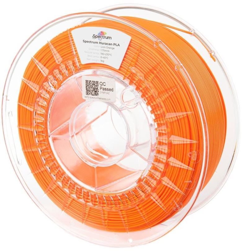 Filament Filament Spectrum Huracan PLA 1.75mm Lion Orange 1kg