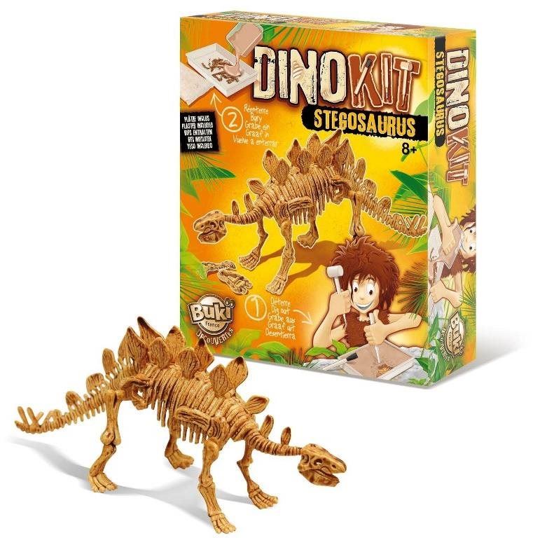 Experimentální sada DinoKIT vykopávka a kostra Stegosaurus