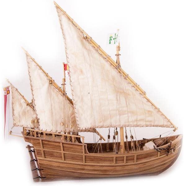 Model lodě Dušek Nina 1492 1:72 kit