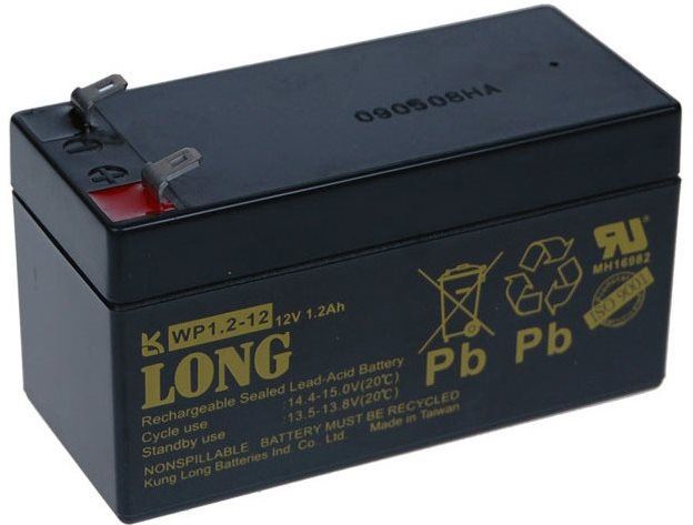 Baterie pro záložní zdroje Long 12V 1.2Ah olověný akumulátor F1 (WP1.2-12)