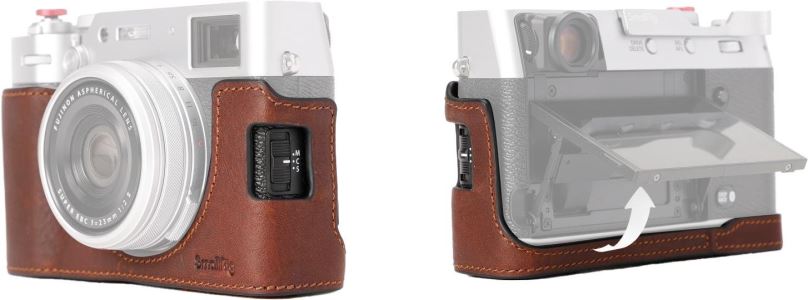 Pouzdro na fotoaparát SmallRig 4558 Leather case kit for FUJIFILM X100VI