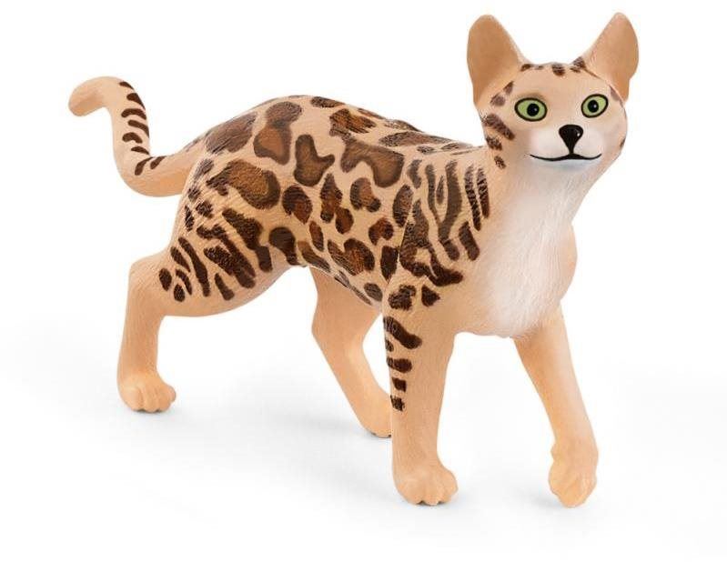 Figurka Schleich Zvířátko - kočka bengálská 13918